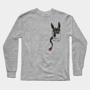 Toothless pocket Long Sleeve T-Shirt